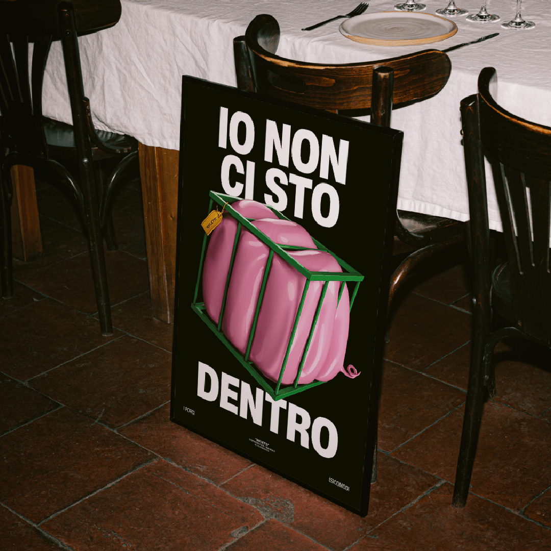 PBE01 "IO NON CI STO DENTRO" (BLACK EDITION)